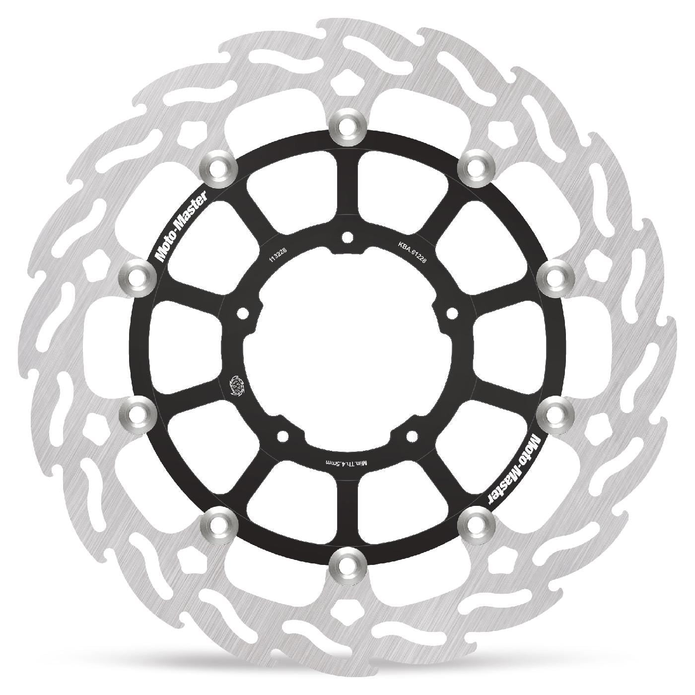 Moto-Master Front Right Floating Flame Series 330 mm For Honda CBR 1000 RR-R Fireblade 2020-2026